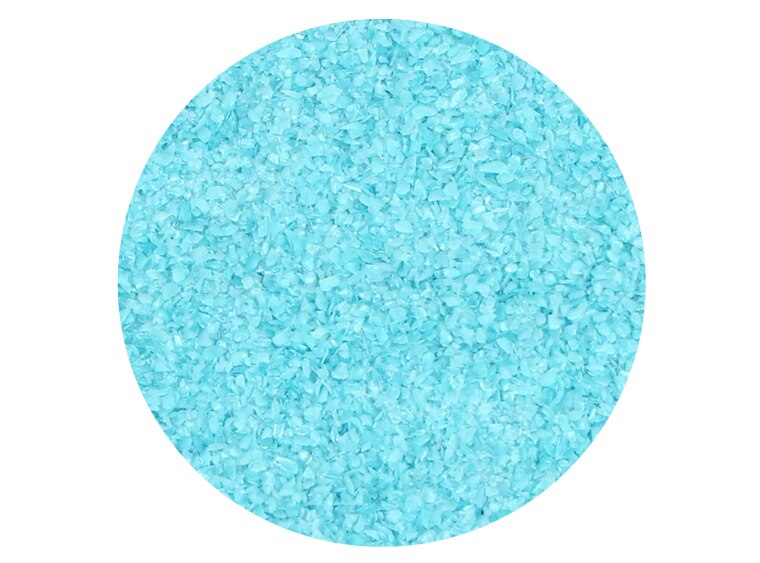 Turquoise Blue Opalescent Frit - Fine (Case of 1)
