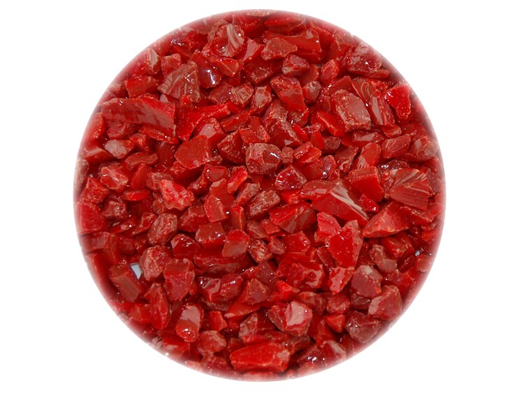 Red Opalescent Frit - Coarse (Case of 1)