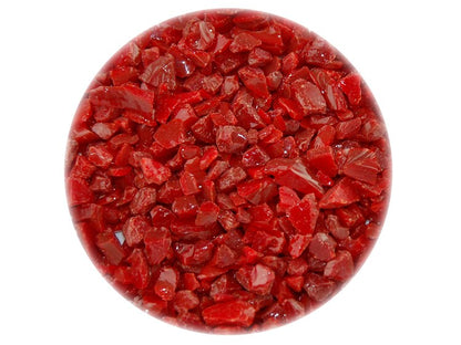 Red Opalescent Frit - Coarse (Case of 1)