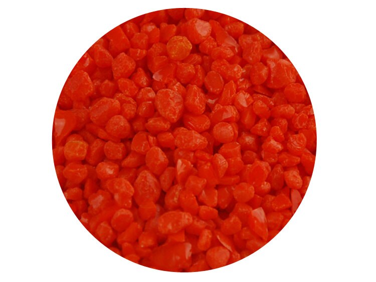 Orange Opalescent Frit - Coarse (Case of 1)