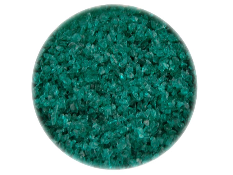Teal Transparent Frit - Medium (Case of 1)