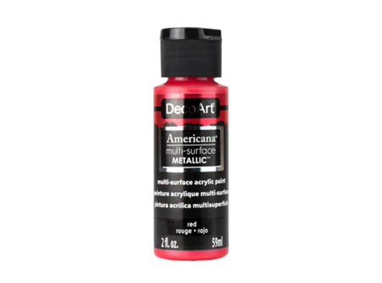 Red Metallic Acrylic (Case of 1)