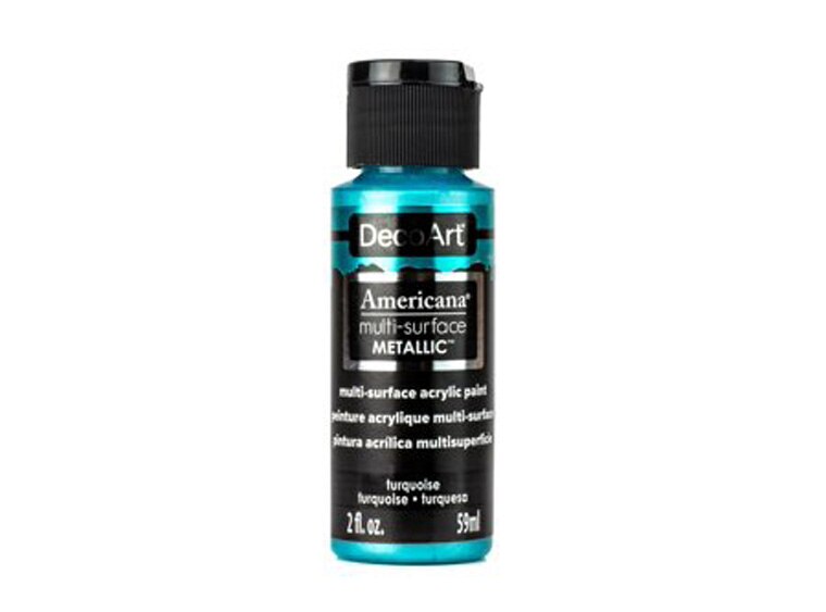 Turquoise Metallic Acrylic (Case of 1)
