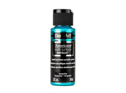 Turquoise Metallic Acrylic (Case of 1)