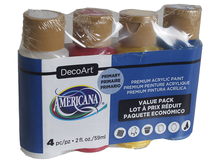 Americana Primary - 4 Count (Case of 1)