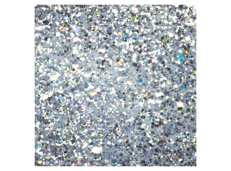 Silver Moon Glitter Acrylic (Case of 1)