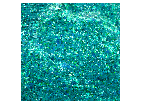 Aqua Meteor Glitter Acrylic (Case of 1)
