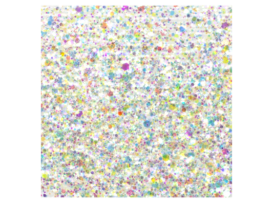 Clear Ice Comet Glitter Acrylic (Case of 1)