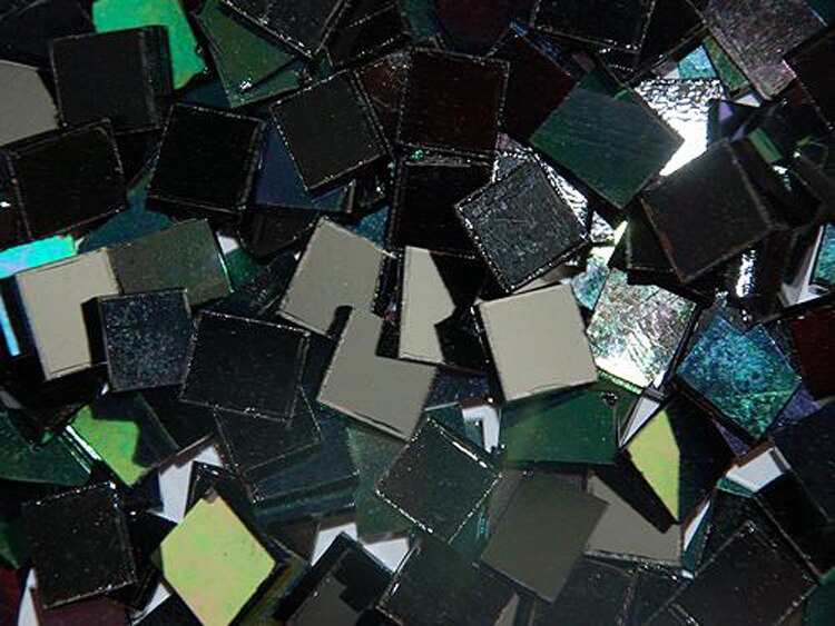 Black Iridescent Bits (Case of 1)