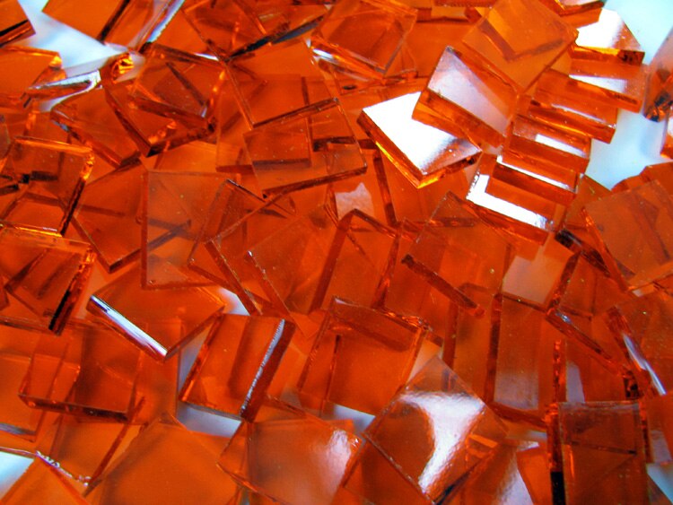 Orange Transparent Bits (Case of 1)