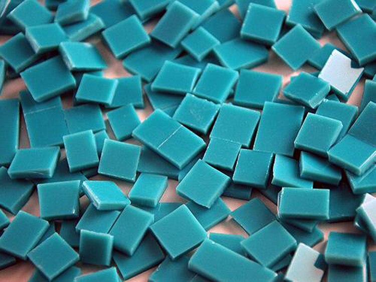 Turquoise Green Opalescent Bits (Case of 1)