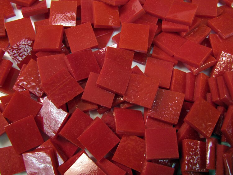 Red Opalescent Bits (Case of 1)