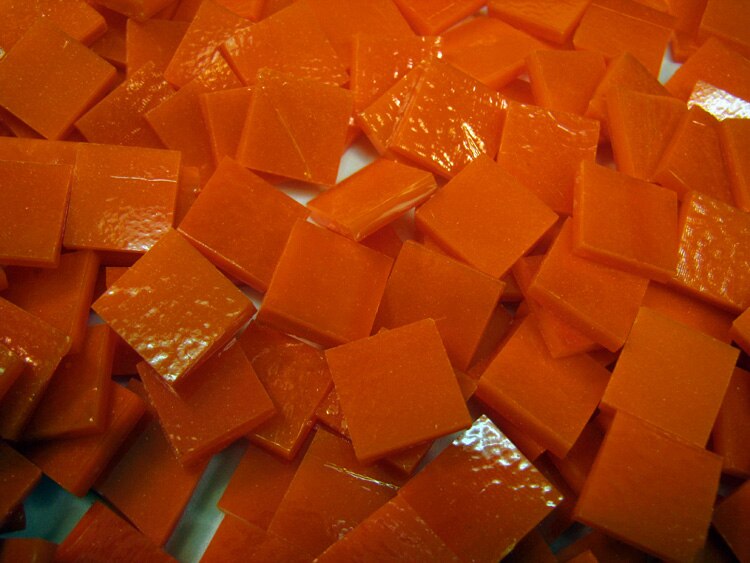 Orange Opalescent Bits (Case of 1)