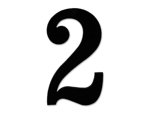 Number 2 Glass Design (Case of 1)