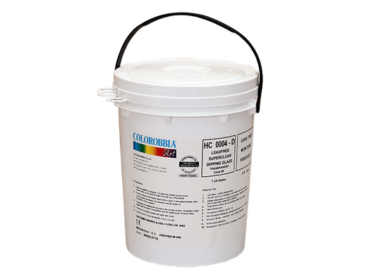Lead Free Super Clear Dipping Glaze - 1 Gal (Case of 1)