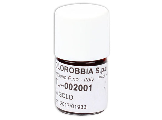 Bright Gold Metallic Glaze - 2 Grams (Case of 1)