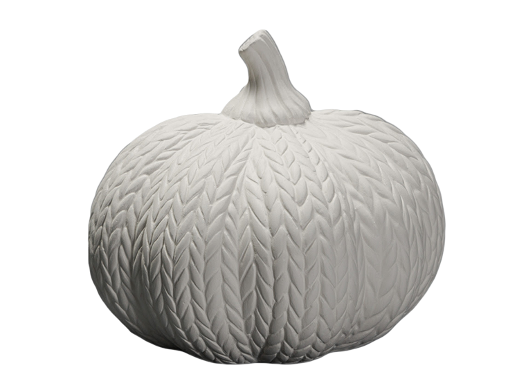 Bisque Woven Pumpkin (Case of 4)