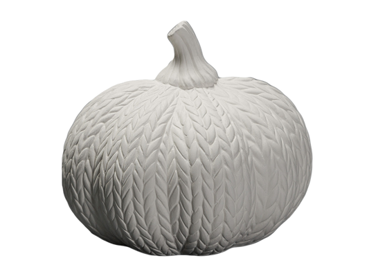 Bisque Woven Pumpkin (Case of 4)