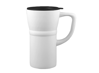 Bisque Travel Mug With Lid (Case of 4)
