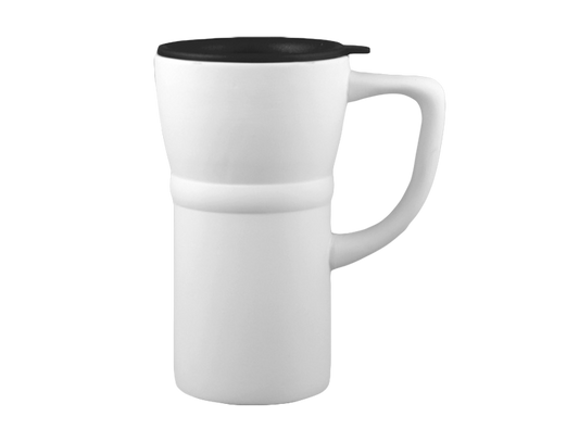 Bisque Travel Mug With Lid (Case of 4)