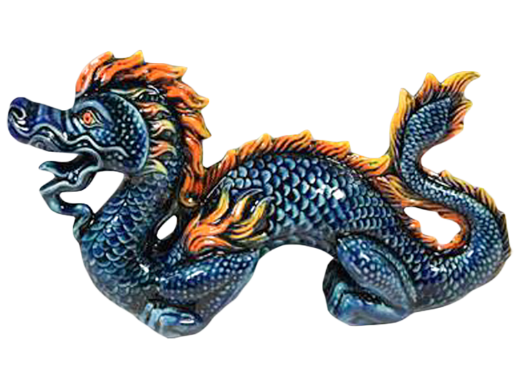 Bisque Asian Dragon (Case of 1)