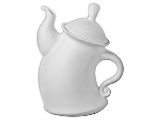 Bisque Dancing Tea Pot (Case of 2)