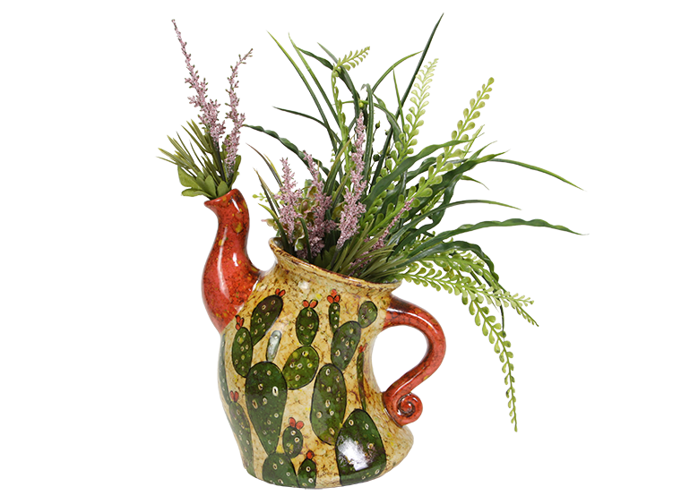 Bisque Dancing Tea Pot (Case of 2)