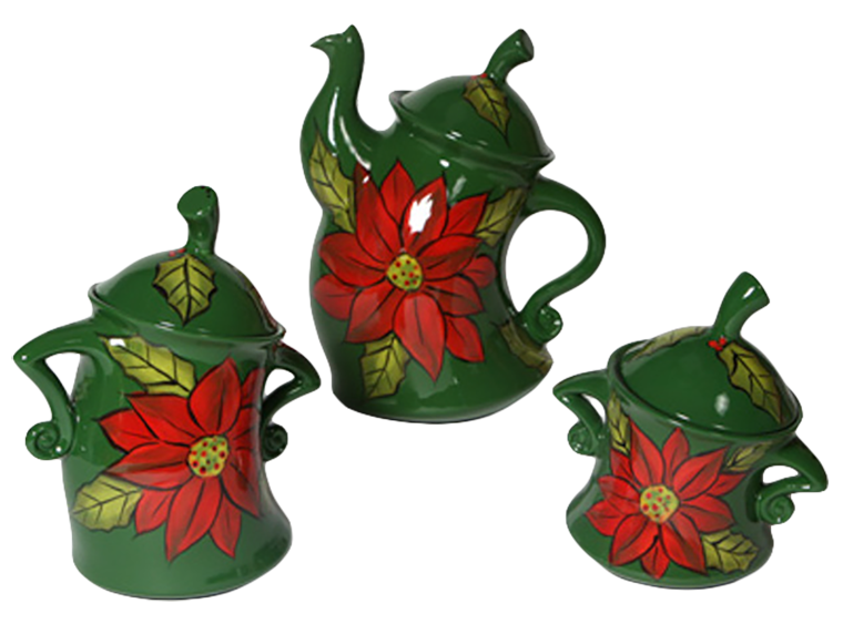 Bisque Dancing Container (Case of 2)