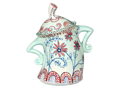 Bisque Dancing Container (Case of 2)