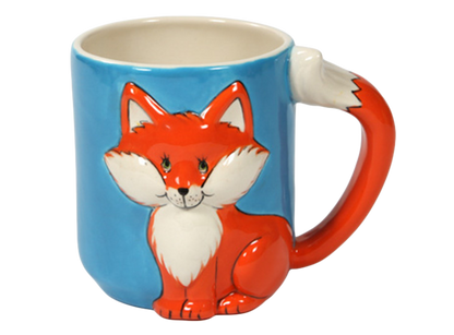 Bisque Fox Mug (Case of 6)