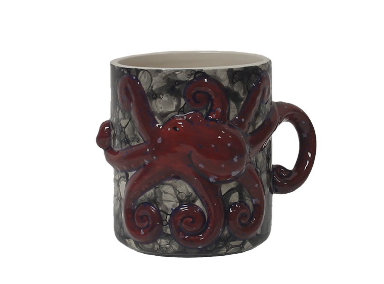 Bisque Octopus Mug (Case of 6)