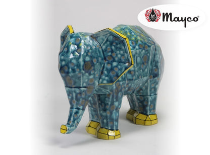 Bisque Faceted Elephant (Case of 2)