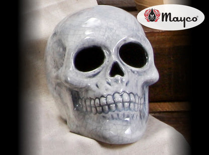 Bisque Faceted Skull (Case of 2)