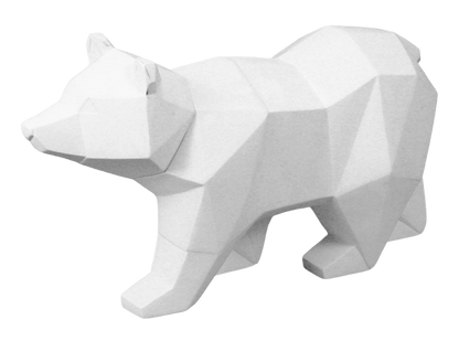 Bisque Faceted Bear (Case of 2)