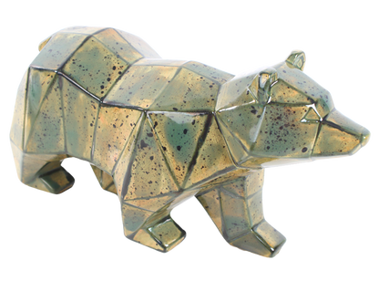 Bisque Faceted Bear (Case of 2)
