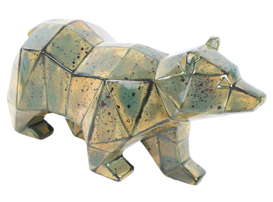 Bisque Faceted Bear (Case of 2)