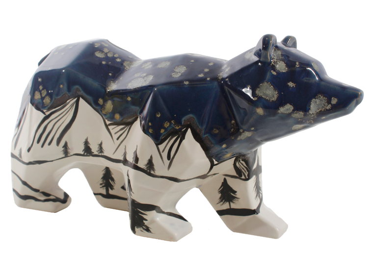 Bisque Faceted Bear (Case of 2)