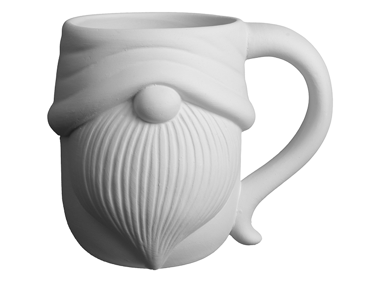Bisque Gnome Mug (Case of 6)