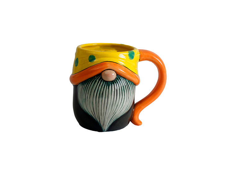 Bisque Gnome Mug (Case of 6)