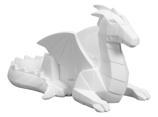 Bisque Faceted Dragon (Case of 1)