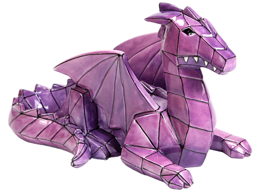 Bisque Faceted Dragon (Case of 1)