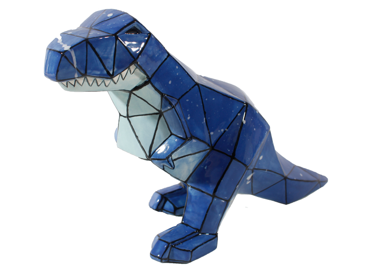 Bisque Faceted T-Rex (Case of 2)