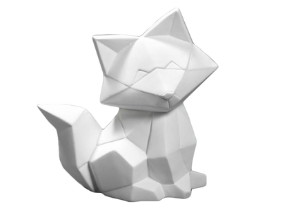Bisque Fox Facet-Ini (Case of 6)