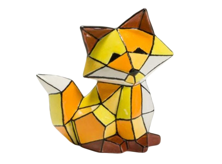 Bisque Fox Facet-Ini (Case of 6)