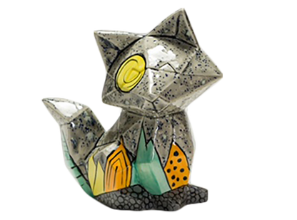 Bisque Fox Facet-Ini (Case of 6)