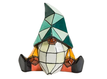 Bisque Gnome Facet-Ini (Case of 6)