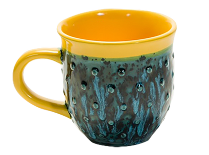 Bisque Hobnail Mug (Case of 6)