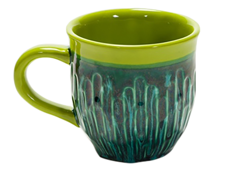 Bisque Fluted Mug (Case of 6)