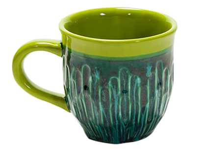 Bisque Fluted Mug (Case of 6)