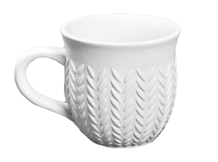 Bisque Stitched Mug (Case of 6)